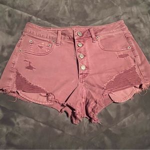 American eagle jean shorts